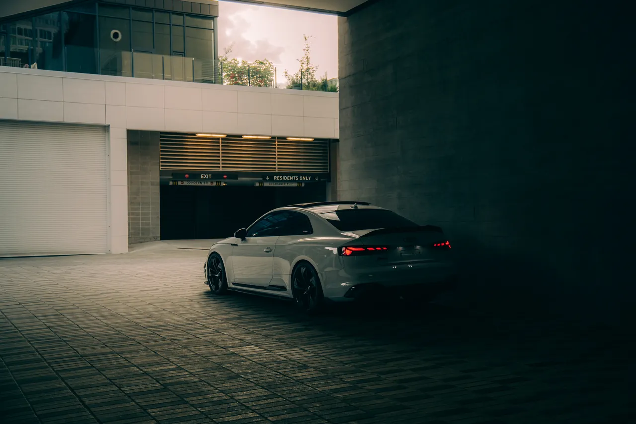 Audi RS5 photographed at Bellevue, Washington, 2026-05-20.